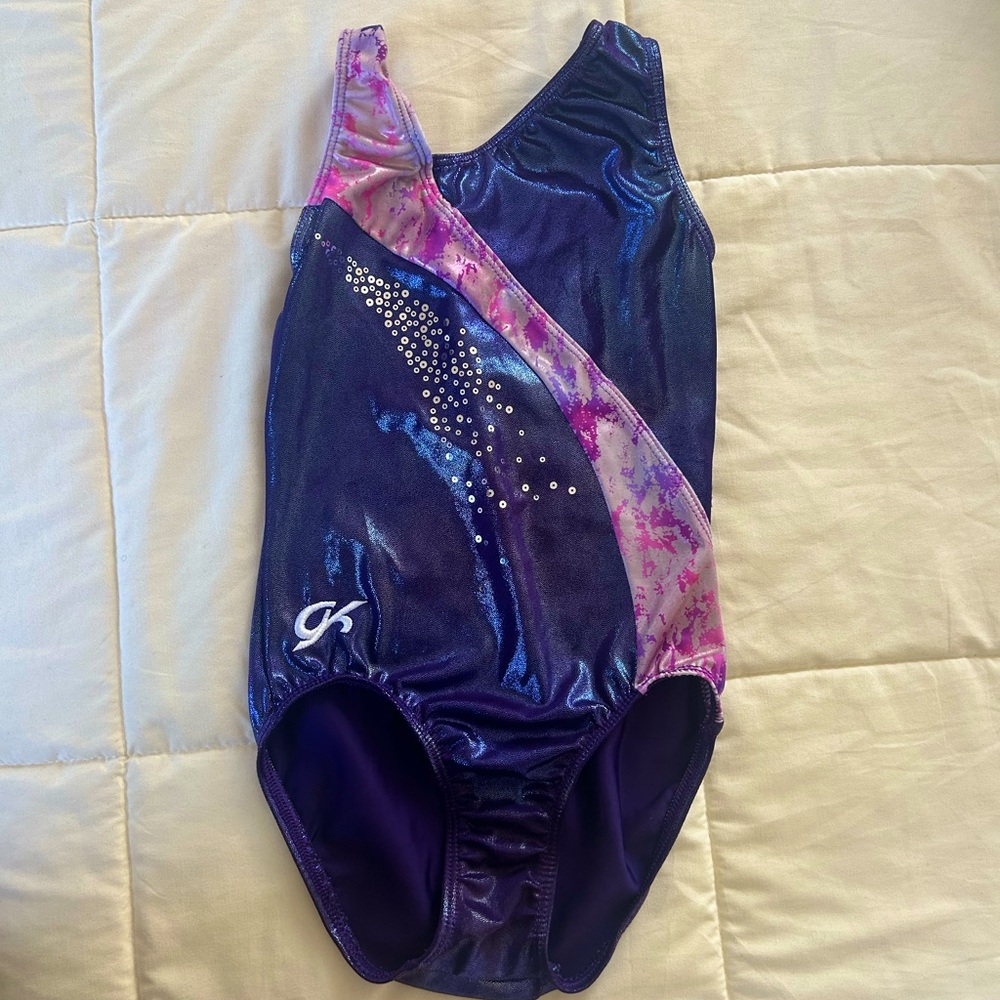 Purple GK Leotard | GK Elite | GK Leotards | Gk leotard | Gymnastics Leotard